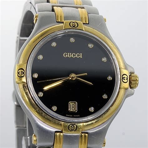 gucci 9040m mens watch band|GUCCI 9040M Men's Watch Belt Band Bracelet Link Parts SS .